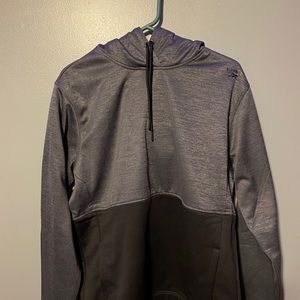 Medium Size Grey/Black Reebok Hoodie